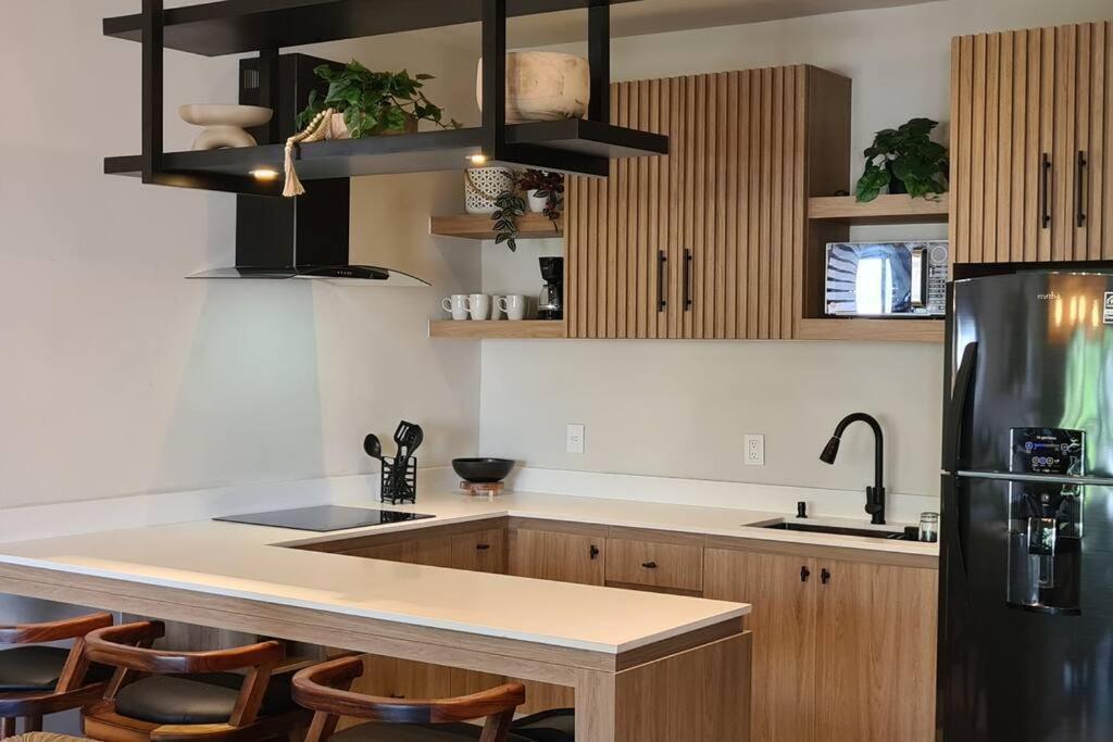 Casa Mayab A 10 Min En Auto De La Playa, Wifi, Albercas, Gym Apartamento *