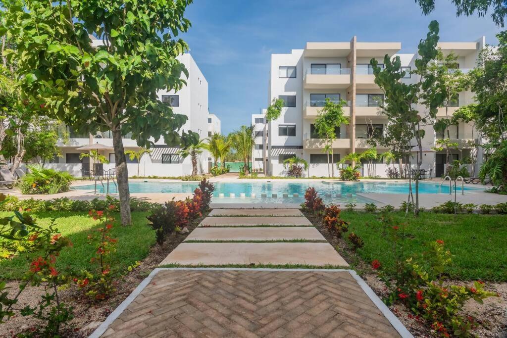 Apartamento Casa Mayab A 10 Min En Auto De La Playa, Wifi, Albercas, Gym Playa del Carmen