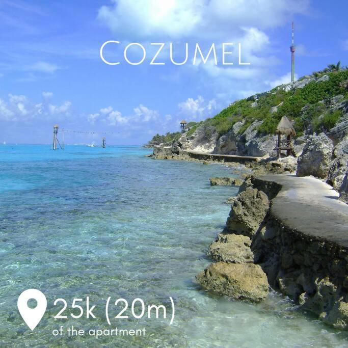 Apartamento Casa Mayab A 10 Min En Auto De La Playa, Wifi, Albercas, Gym Playa del Carmen