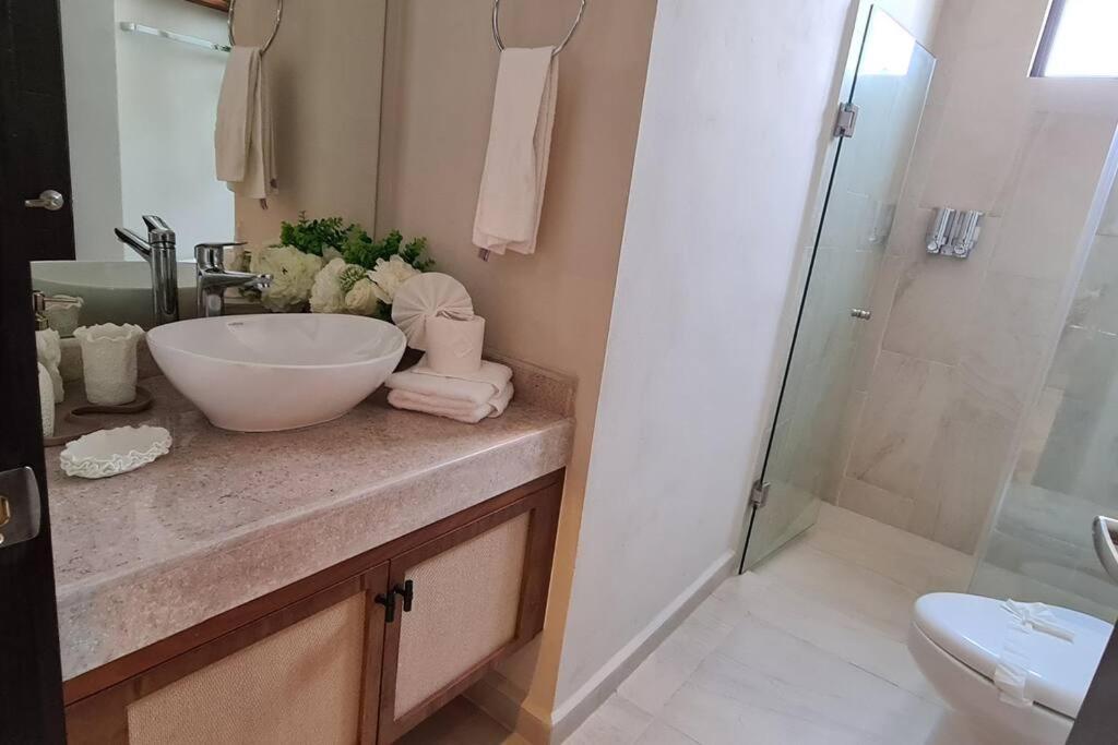 Apartamento Casa Mayab A 10 Min En Auto De La Playa, Wifi, Albercas, Gym
