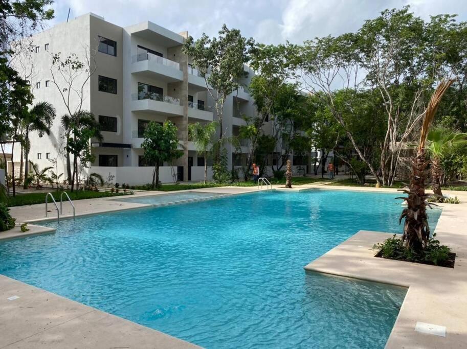 Casa Mayab A 10 Min En Auto De La Playa, Wifi, Albercas, Gym Apartamento
