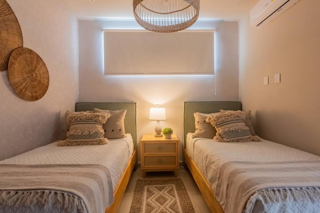 Apartamento Casa Mayab A 10 Min En Auto De La Playa, Wifi, Albercas, Gym