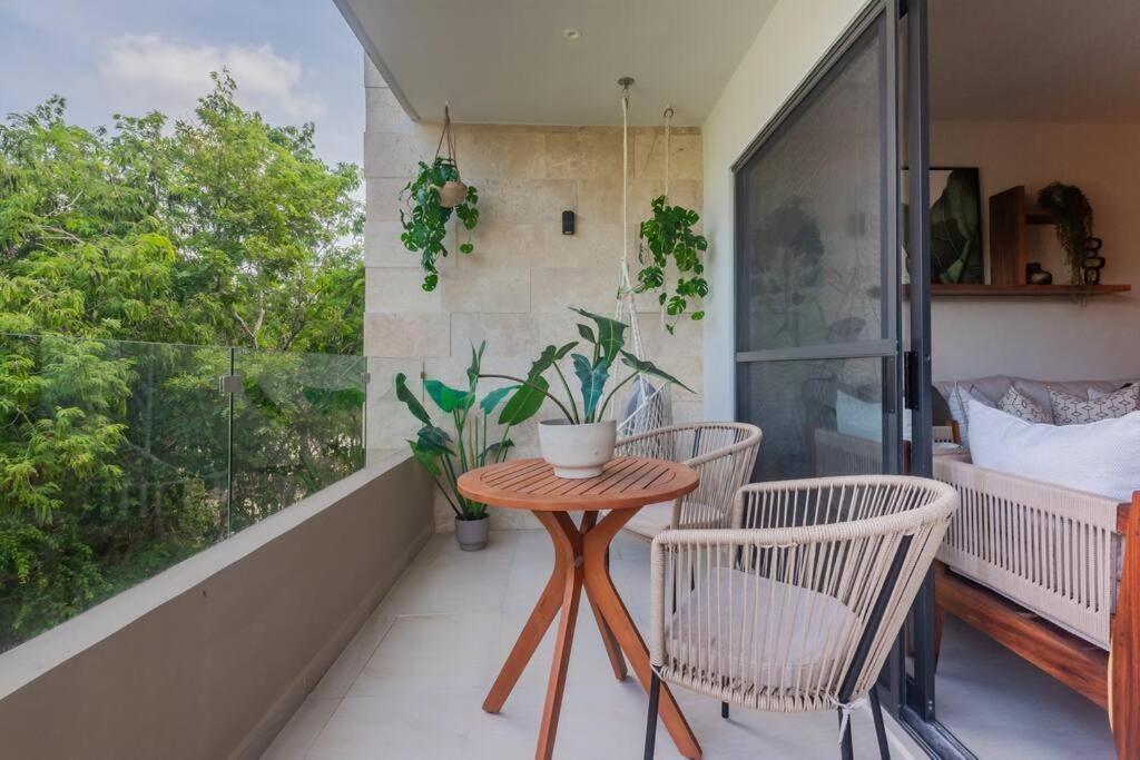 Apartamento Casa Mayab A 10 Min En Auto De La Playa, Wifi, Albercas, Gym *