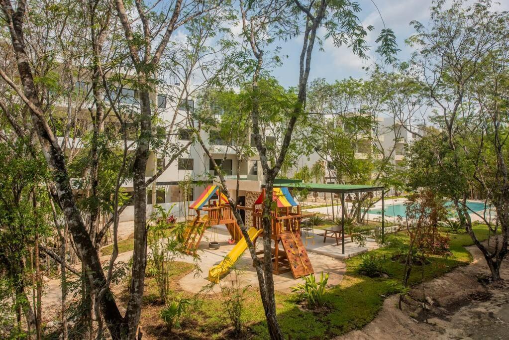Apartamento Casa Mayab A 10 Min En Auto De La Playa, Wifi, Albercas, Gym *